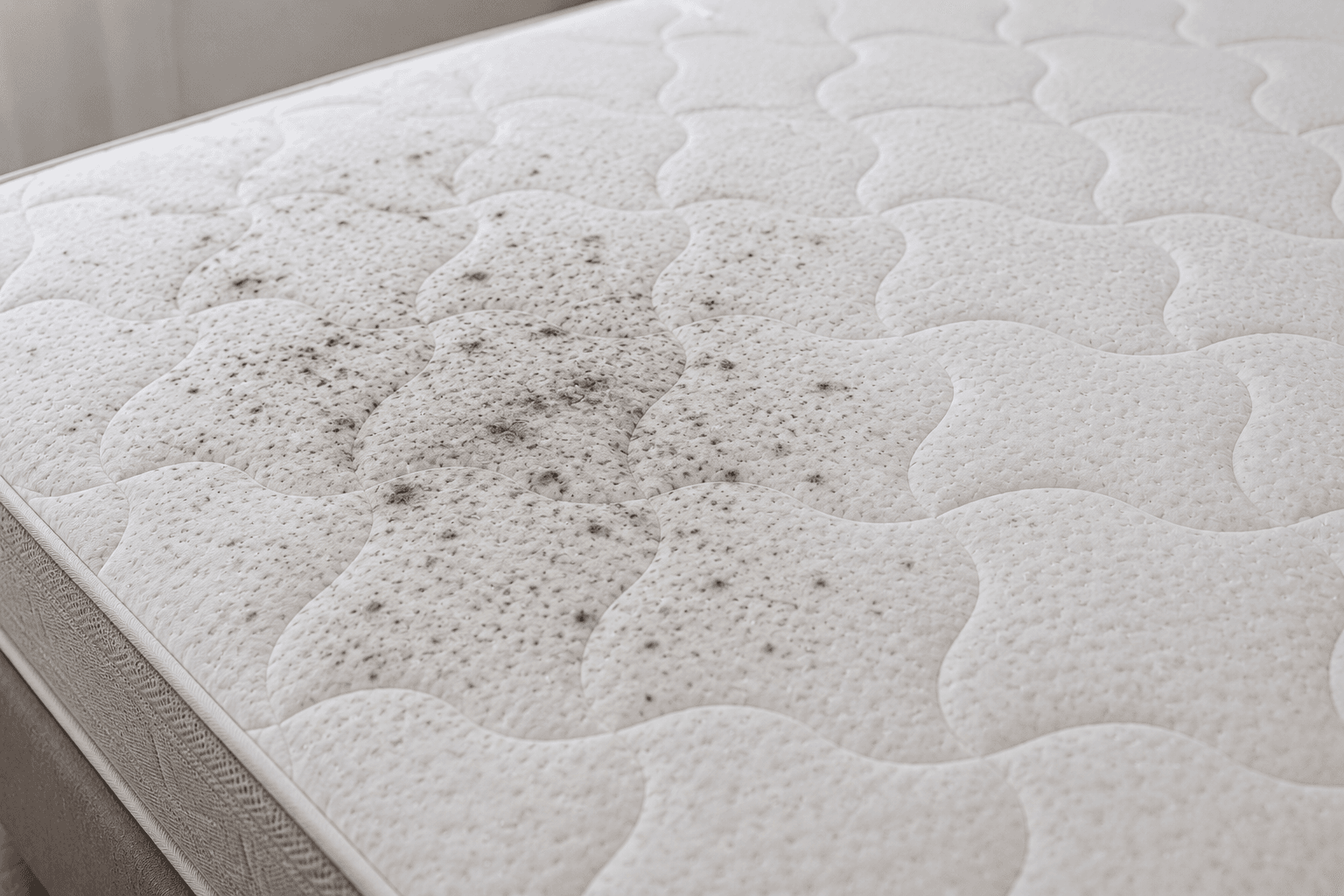 Schimmel uit matras verwijderen