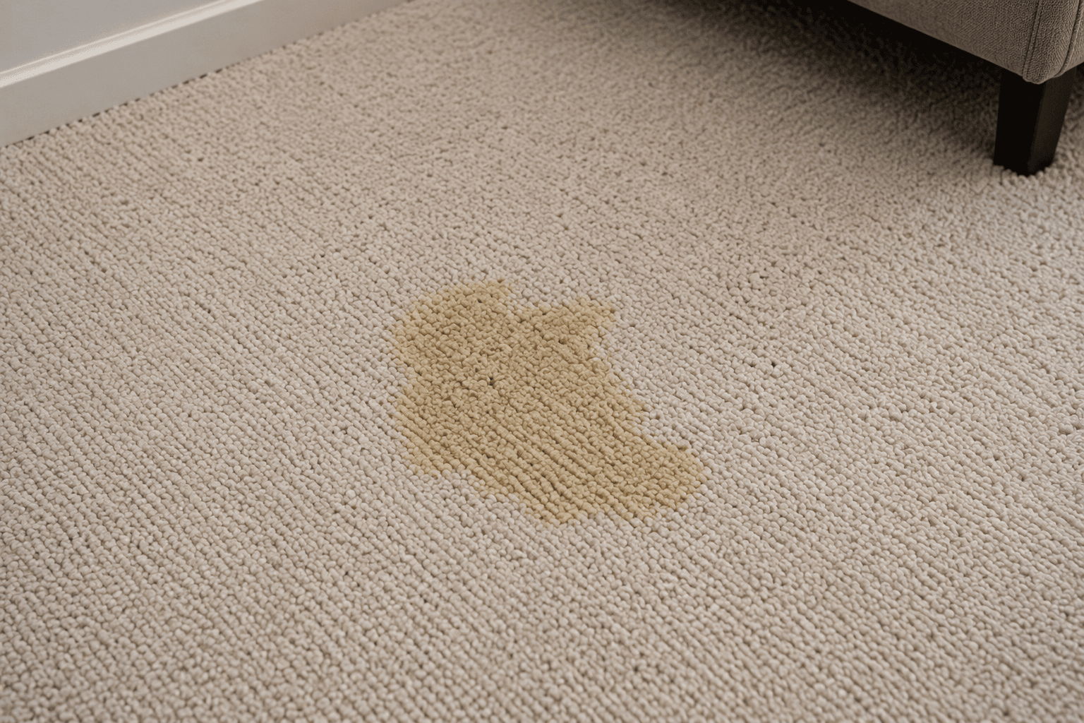 Kattenurine uit tapijt verwijderen
