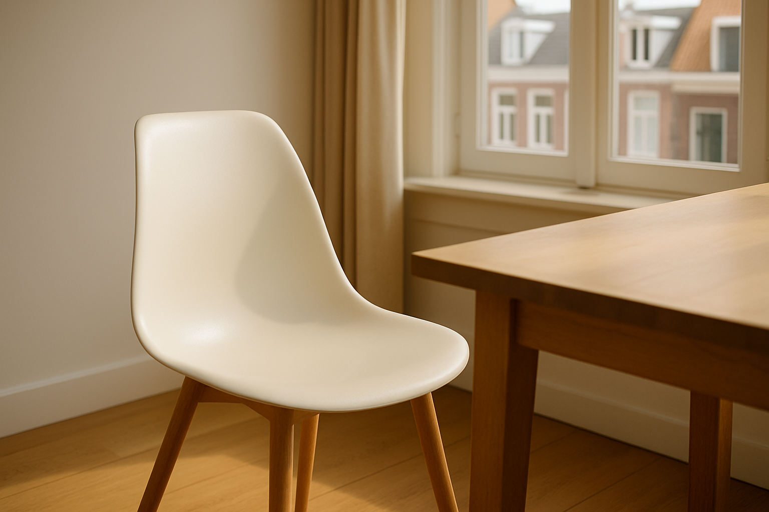 Kunststof stoel schoonmaken