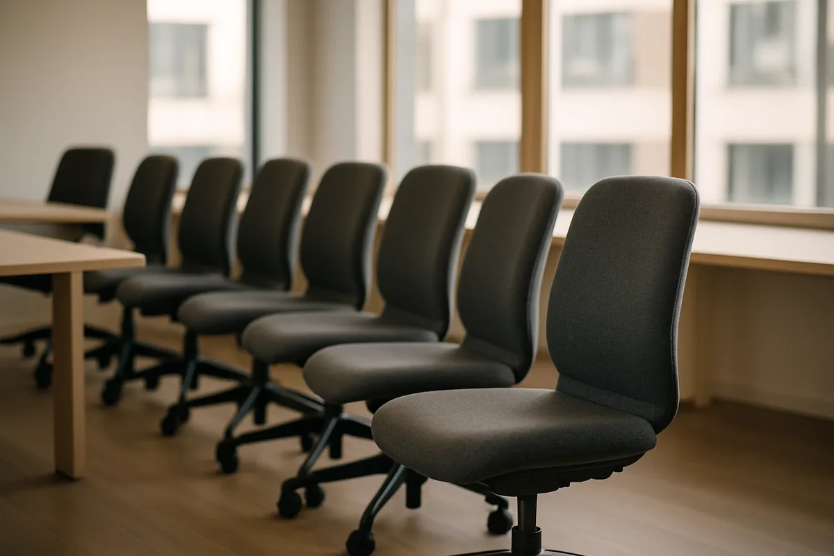 Bureaustoelen laten reinigen op kantoor
