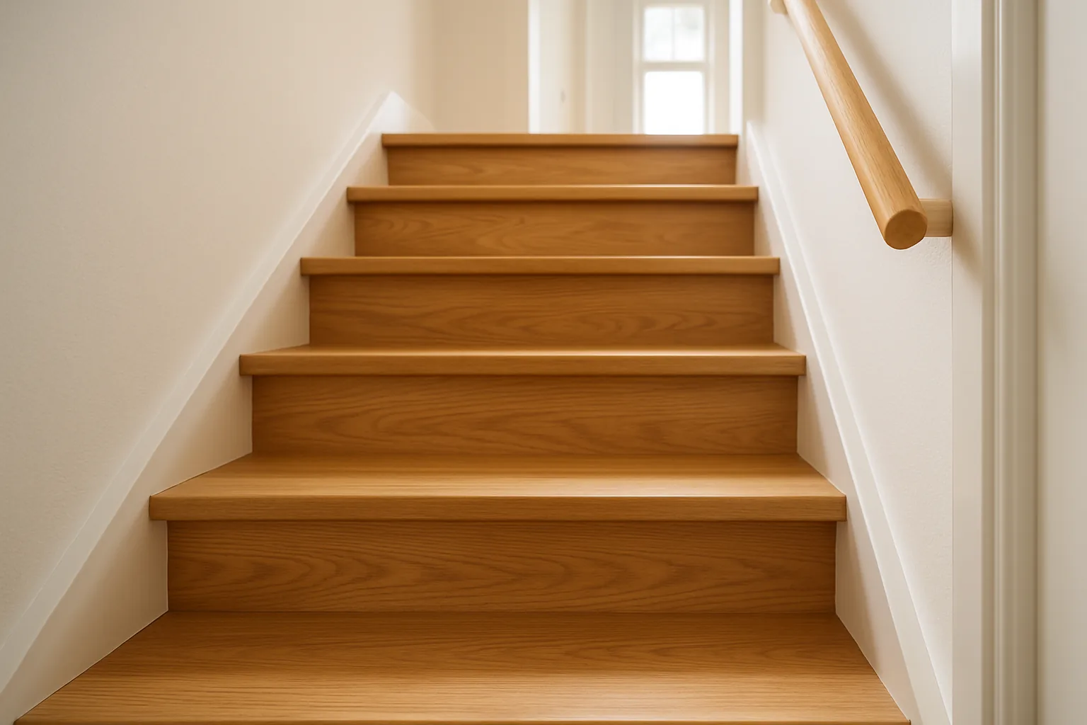 Houten trap schoonmaken