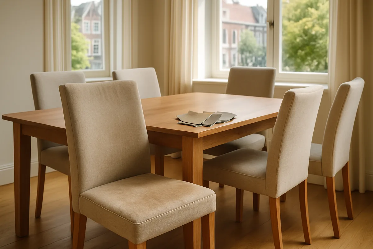 Stoel opnieuw bekleden of reinigen?