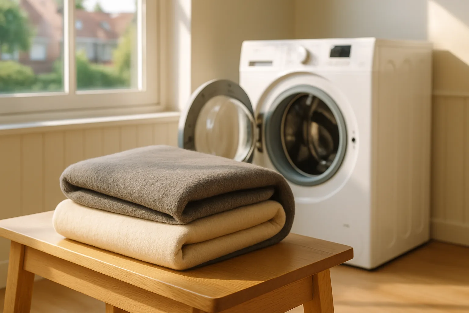 Deken wassen