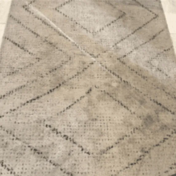 Ingrained stains gone — before cleaning