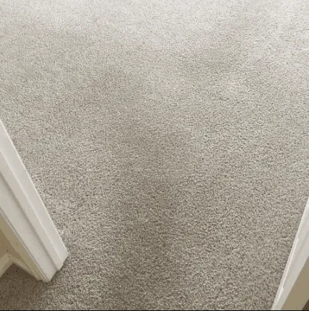 Ingrained stain removed — after cleaning